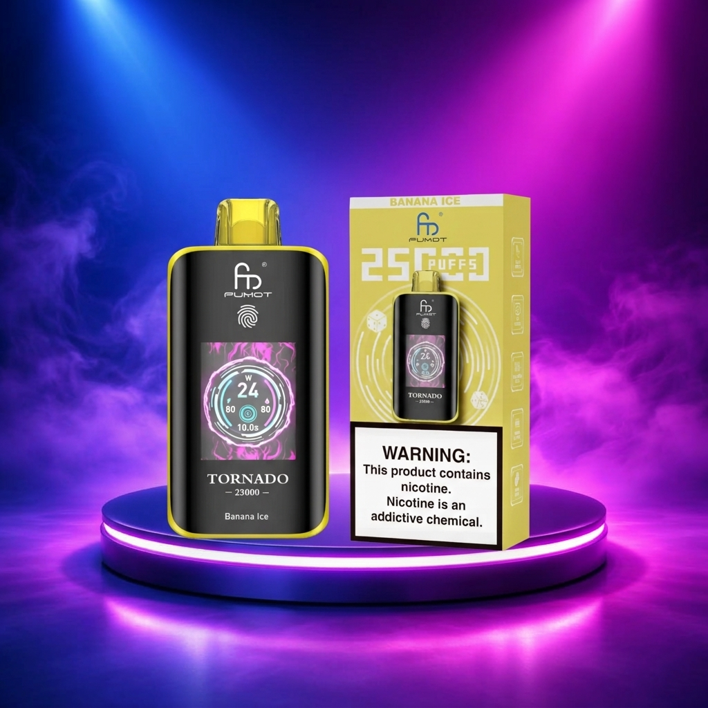 Fumot Tornado 25K - Muchas caladas con este vaper con nicotina