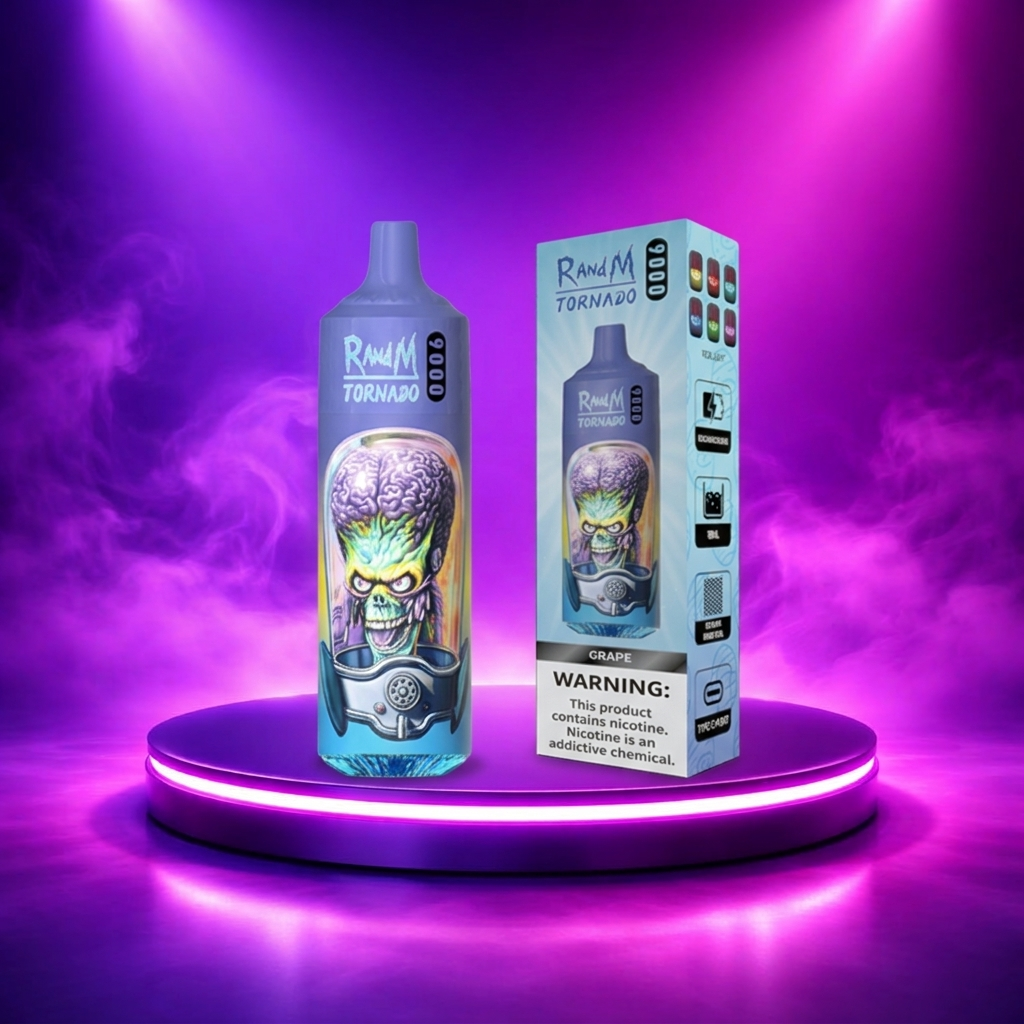 RandM Tornado 9K - Vaper desechable con 9000 caladas y sabores vaper